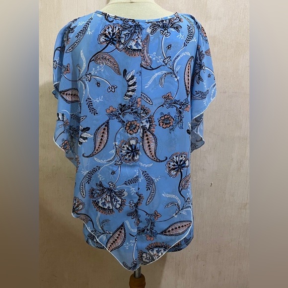 Notations M flowing floral top - Picture 2 of 10